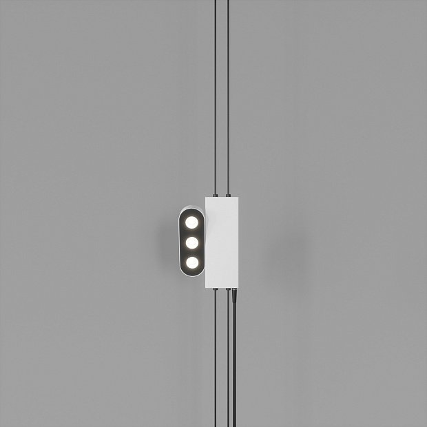 Skarlat  RLL2002 3х2W WH+BK 4000K