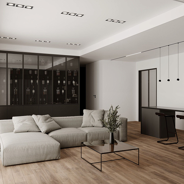 Skarlat  RGL7115-3 3×12W WH+BK 3000K