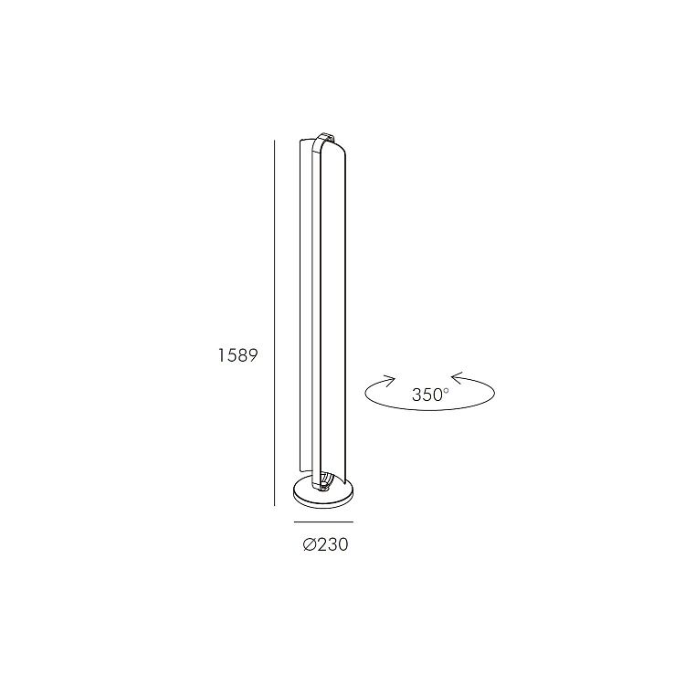 Skarlat  RLL8116 27W WH+BK 4000K