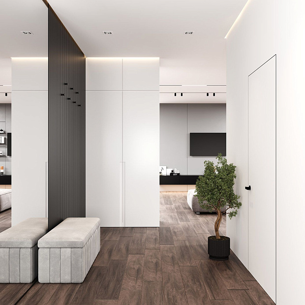 Skarlat  RGL7115-1 1×12W WH+BK 4000K