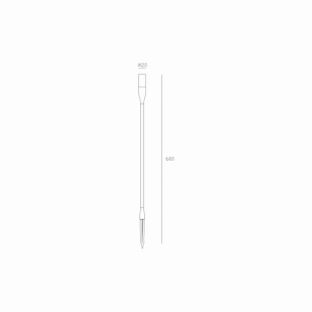 Skarlat ROL-XZ01 1W BK 3000K