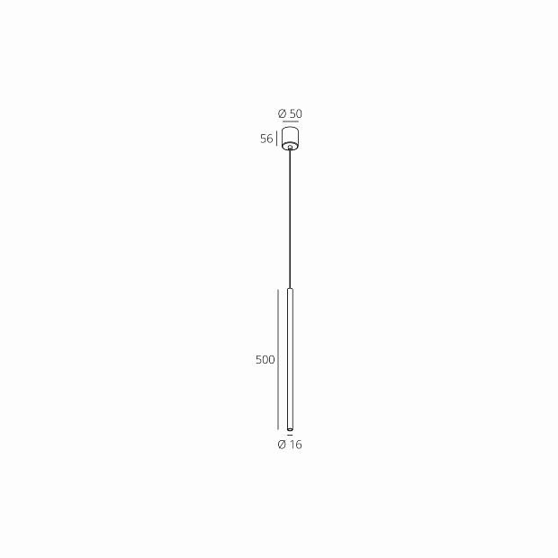 Skarlat  RHL7766 3W BK 4000K